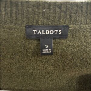 Never Worn! Talbots Super Soft Olive Green Cardigan – Effortlessly Elegant 🍃